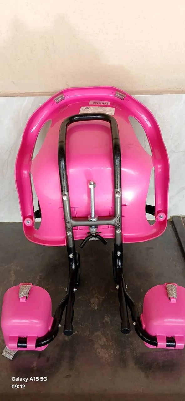 Cadeirinha infantil frontal para bicicleta - Foto 2
