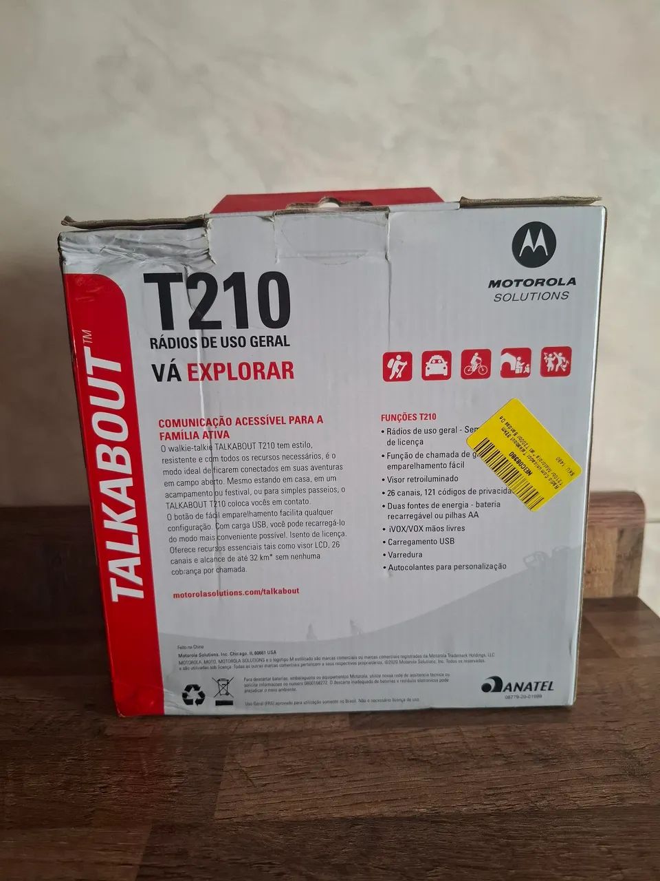 Rádios Motorola T210BR Novos - Foto 2