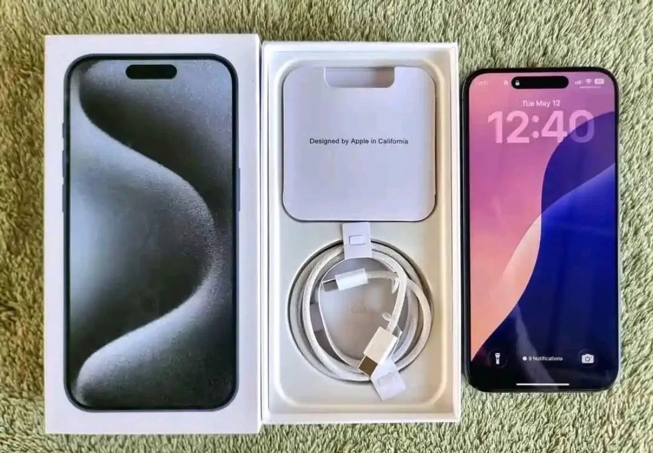 iPhone 15 Pro 128gb caixa e nota fiscal  - Foto 4