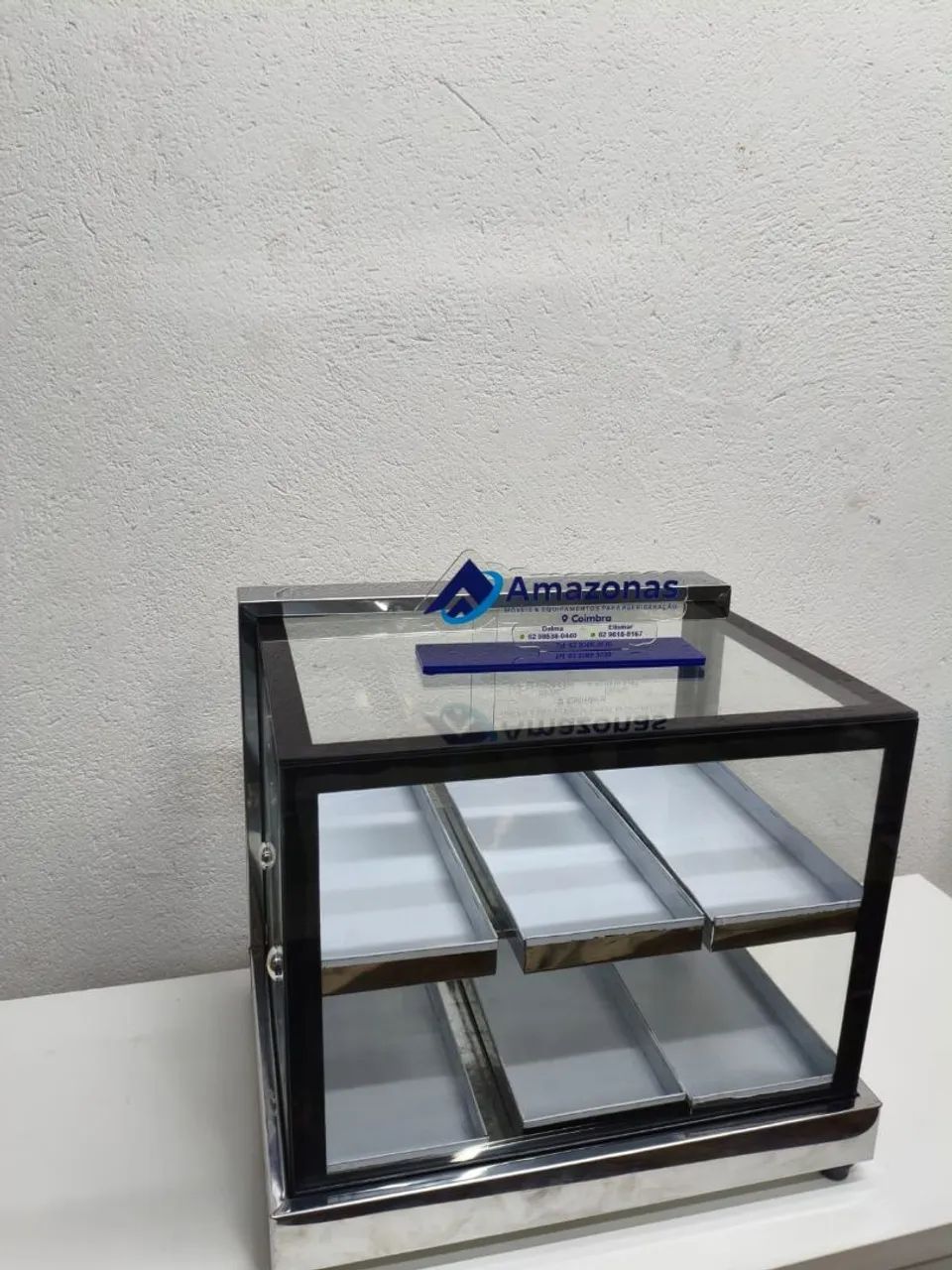 Estufa Quente para Salgados - Dupla 06 Bandejas 