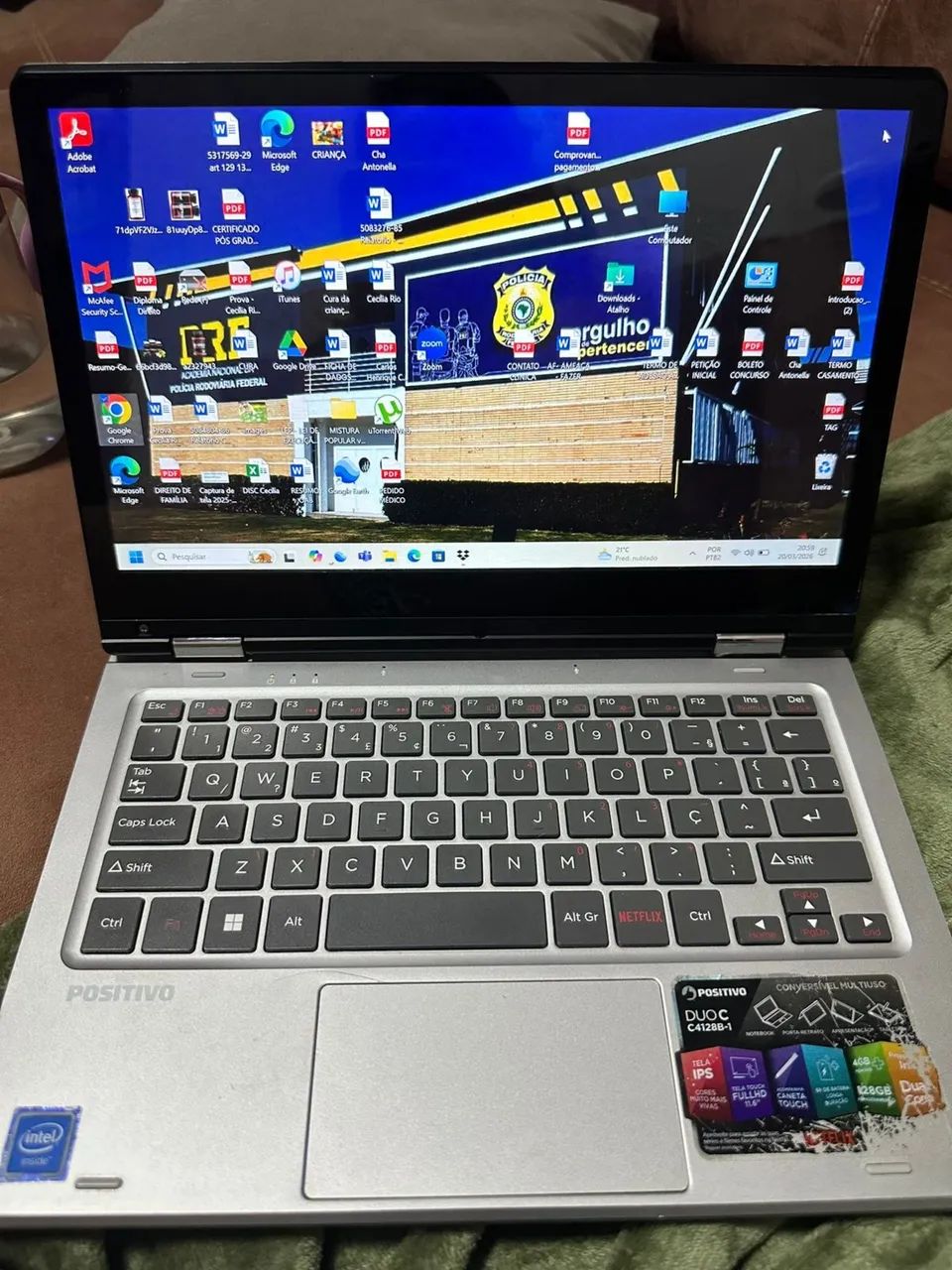 Notebook Positivo DUO