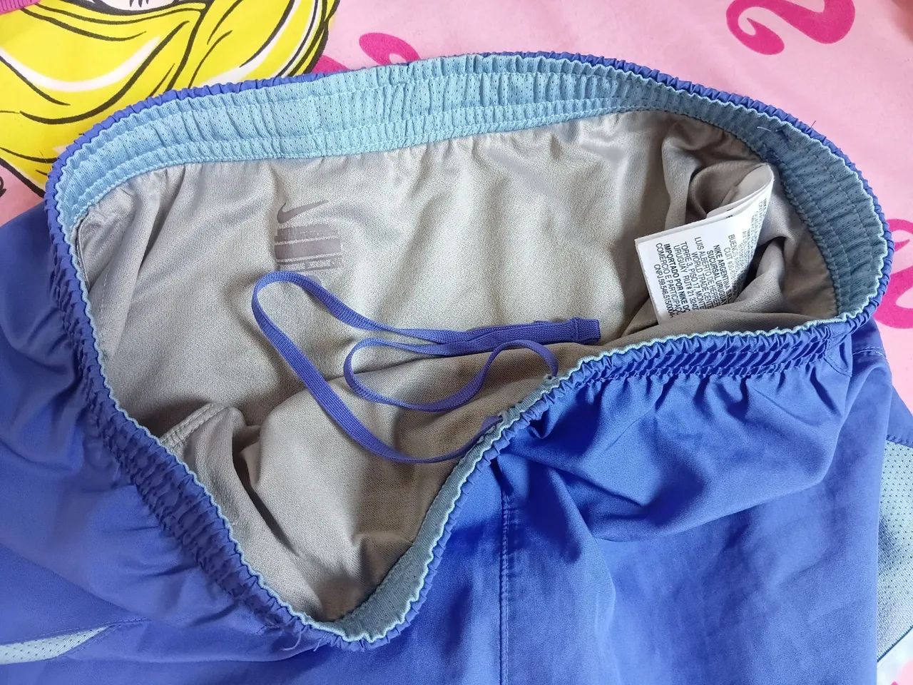Short de corrida Nike azul P - Foto 5