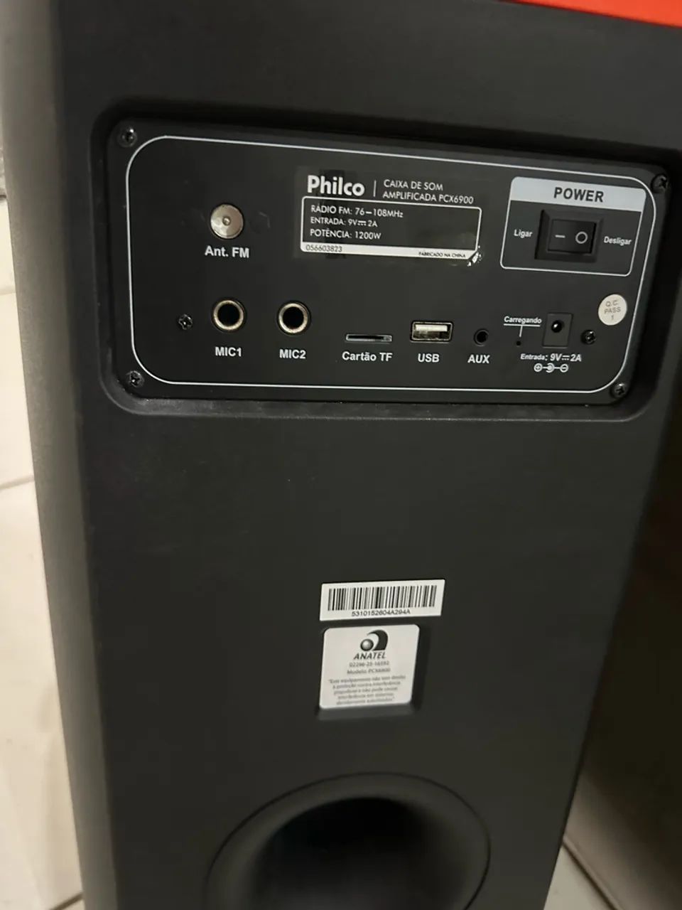 Vendo Caixa de Som Philco PCX - Foto 2