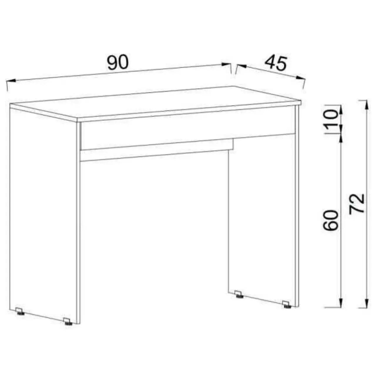 Escrivaninha / Mesa estudo / escritório/ mesa. - Foto 5
