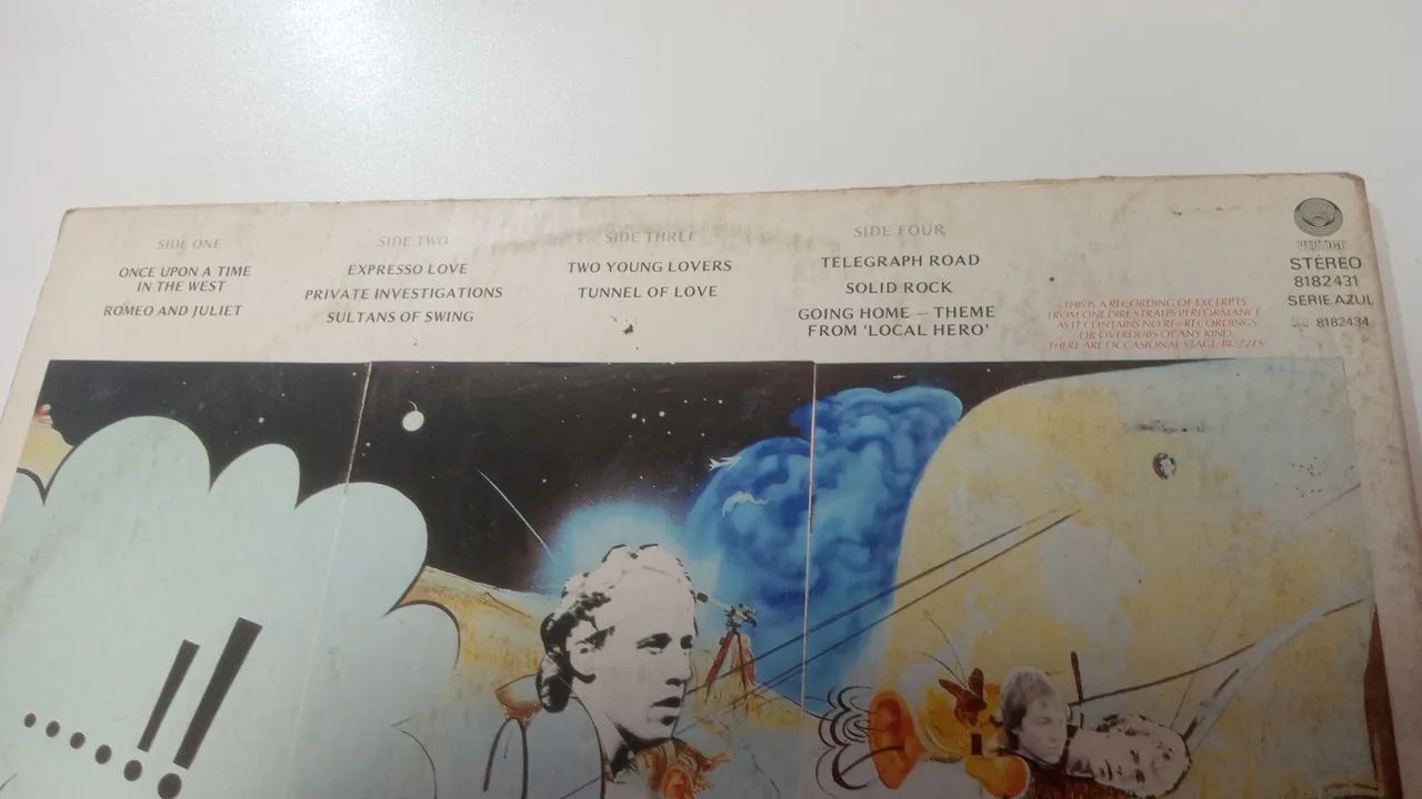 LP VINIL DIRE STRAITS LIVE  ALCHEMY P 1984 - Foto 4