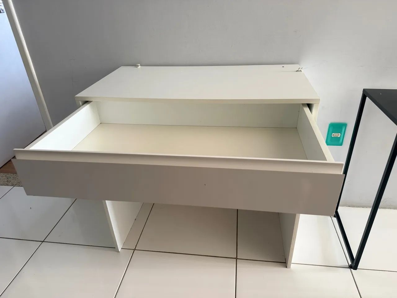 Mesa 100% mdf escritorio computador penteadeira - Foto 3