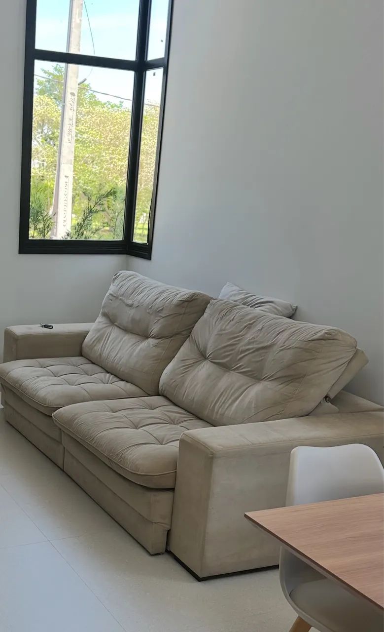 Sofá Retrátil Ótimo estado  - Foto 3
