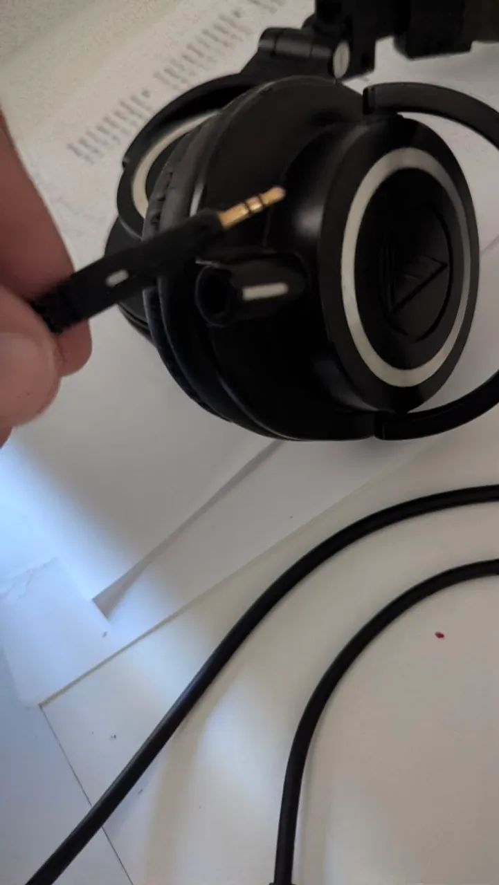 Fone Audio-Technica ATH-M50x Profissional