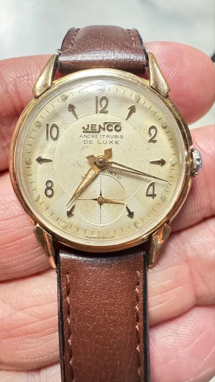 Relógio Vintage Jenco 