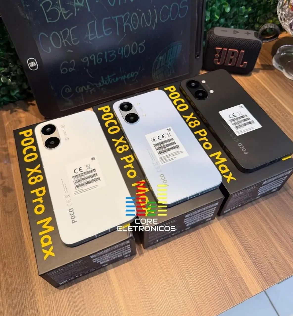 POCO X8 PRÓ MAX 5G NFC 256/12RAM LACRADO COM GARANTIA 
