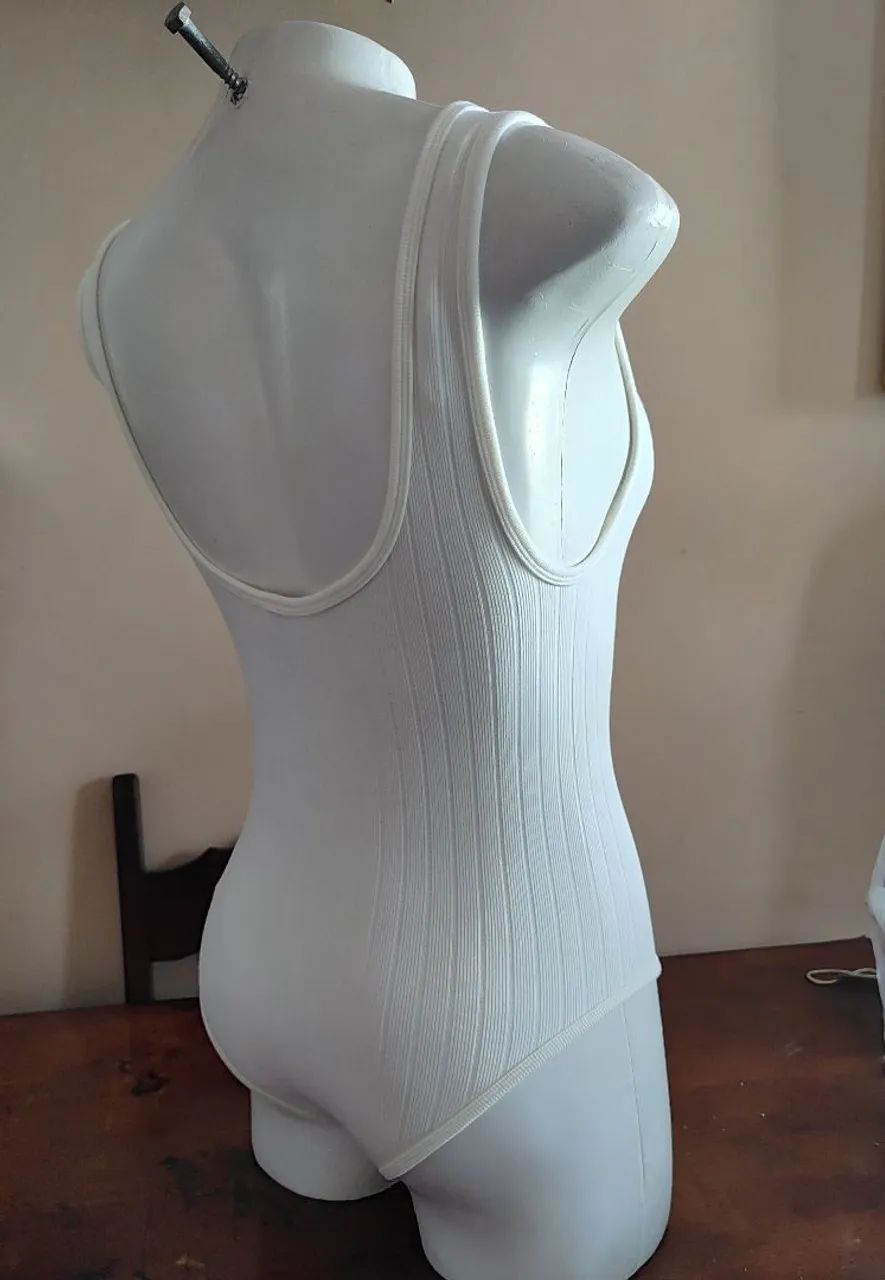 Body off-white P Adulto - Foto 2