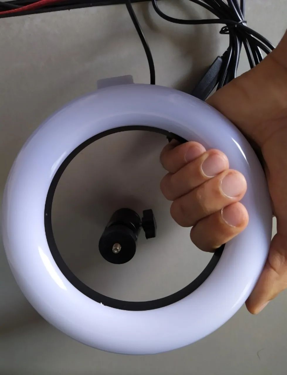 Anel Led Médio com acessórios - Foto 4