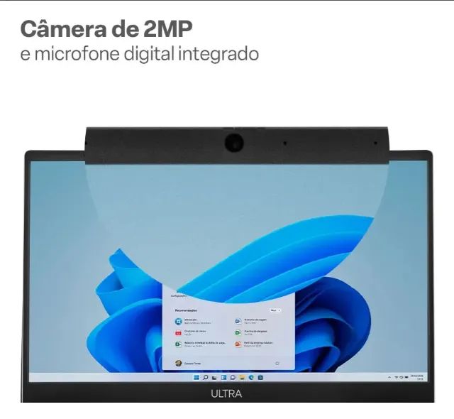 Notebook Multi Ultra Celeron N4020c 4gb 128gb W11 15,6'' Cinza - Ub261 - Foto 2