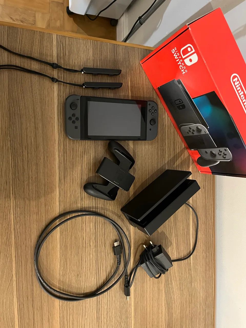 Nintendo Switch V2 Bateria Estendida + Pro Controller BT + Case + Acessórios! Pouco Usado - Foto 3
