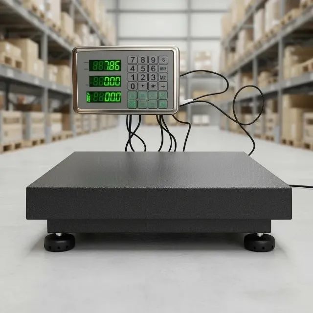 Balança Digital Plataforma 700kg Sem Mastro 45x60cm Bivolt *