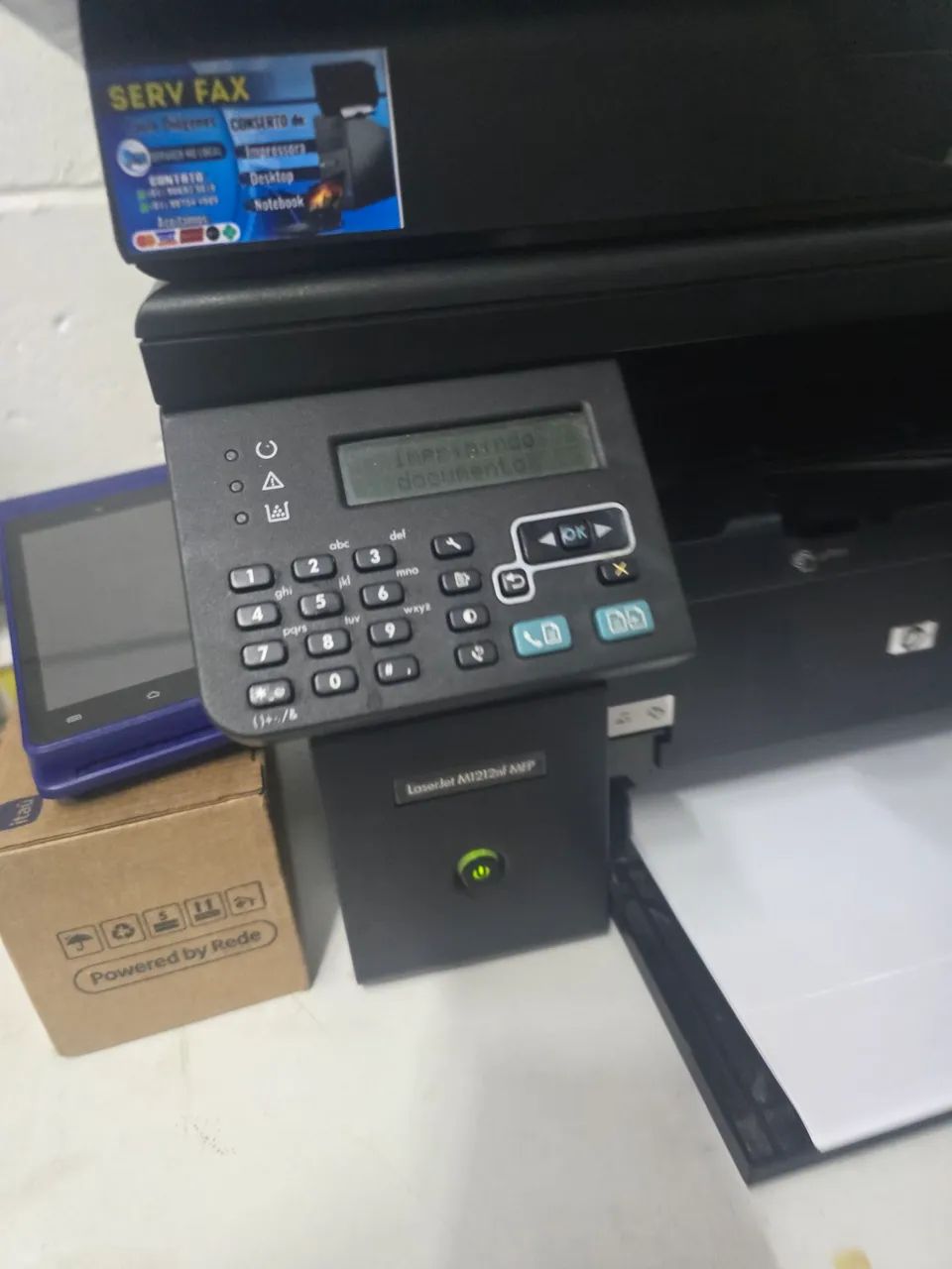 Impressora laserjetM1212nf MPF - Foto 4