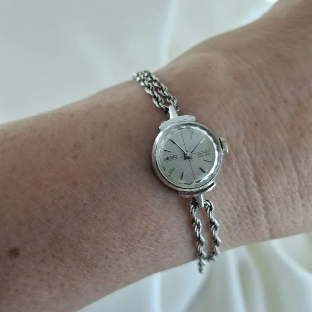 Relógio Seiko à Corda Cal 1020 Japan - Foto 5