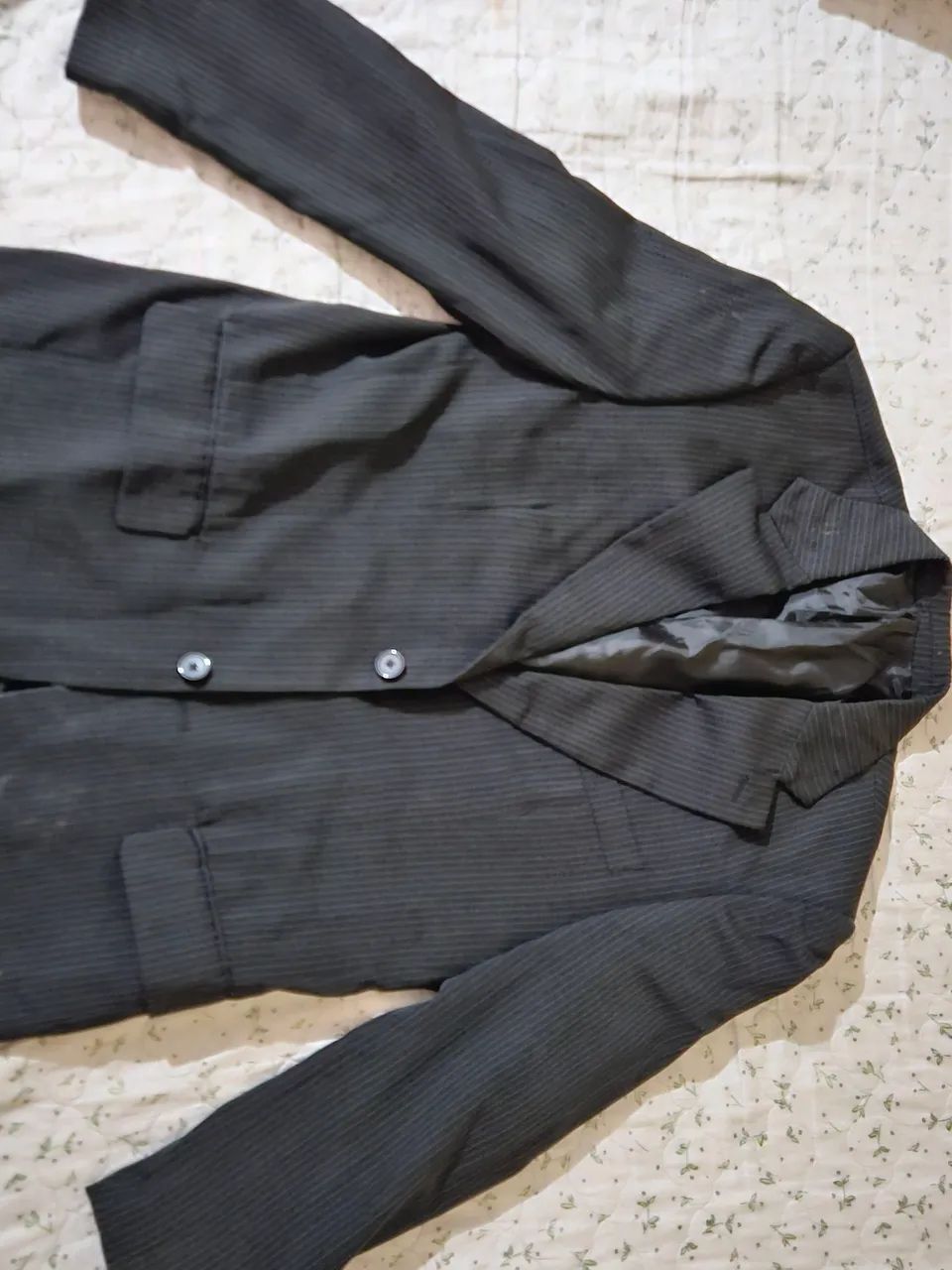 Blazer risca giz - Foto 2