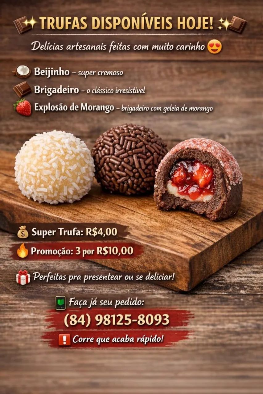 Super Trufas e Ovos de Páscoa 