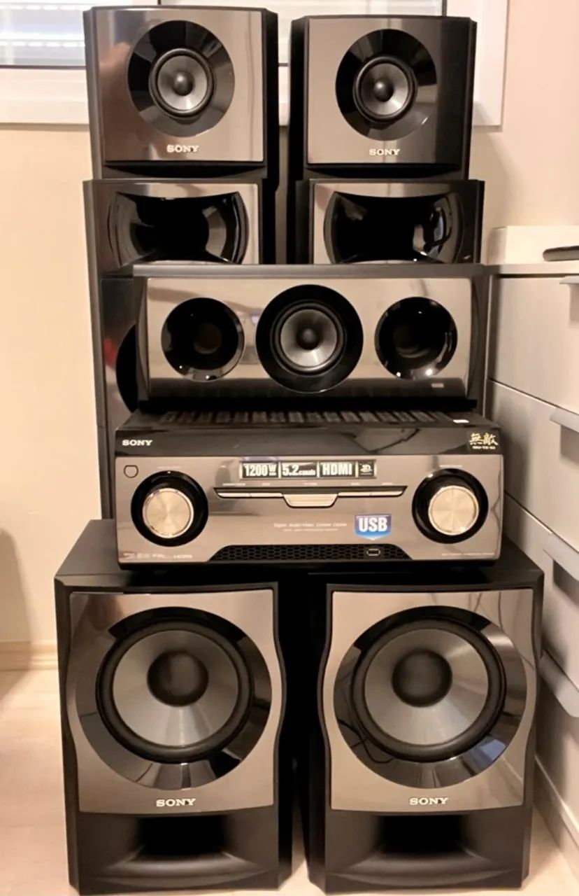 Sony Muteki HT-M3 STR-KM3 5.2 1200W Completo - Foto 2