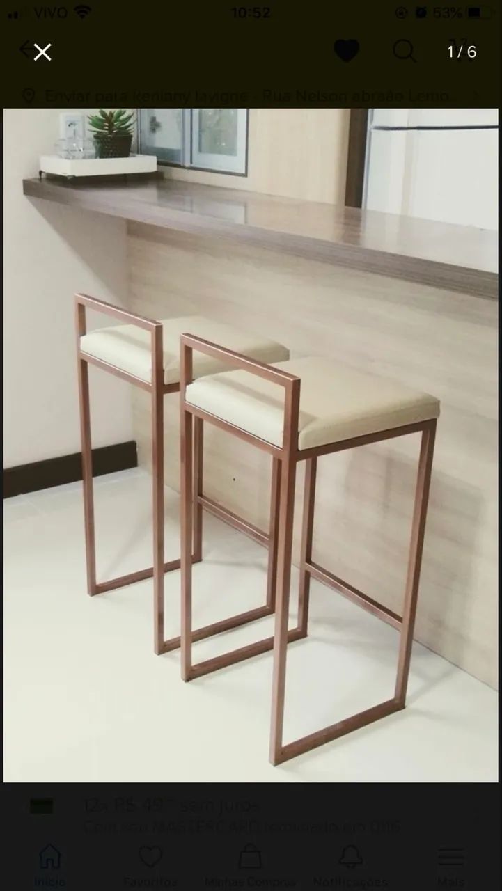 Cadeiras e banquetas - Foto 4