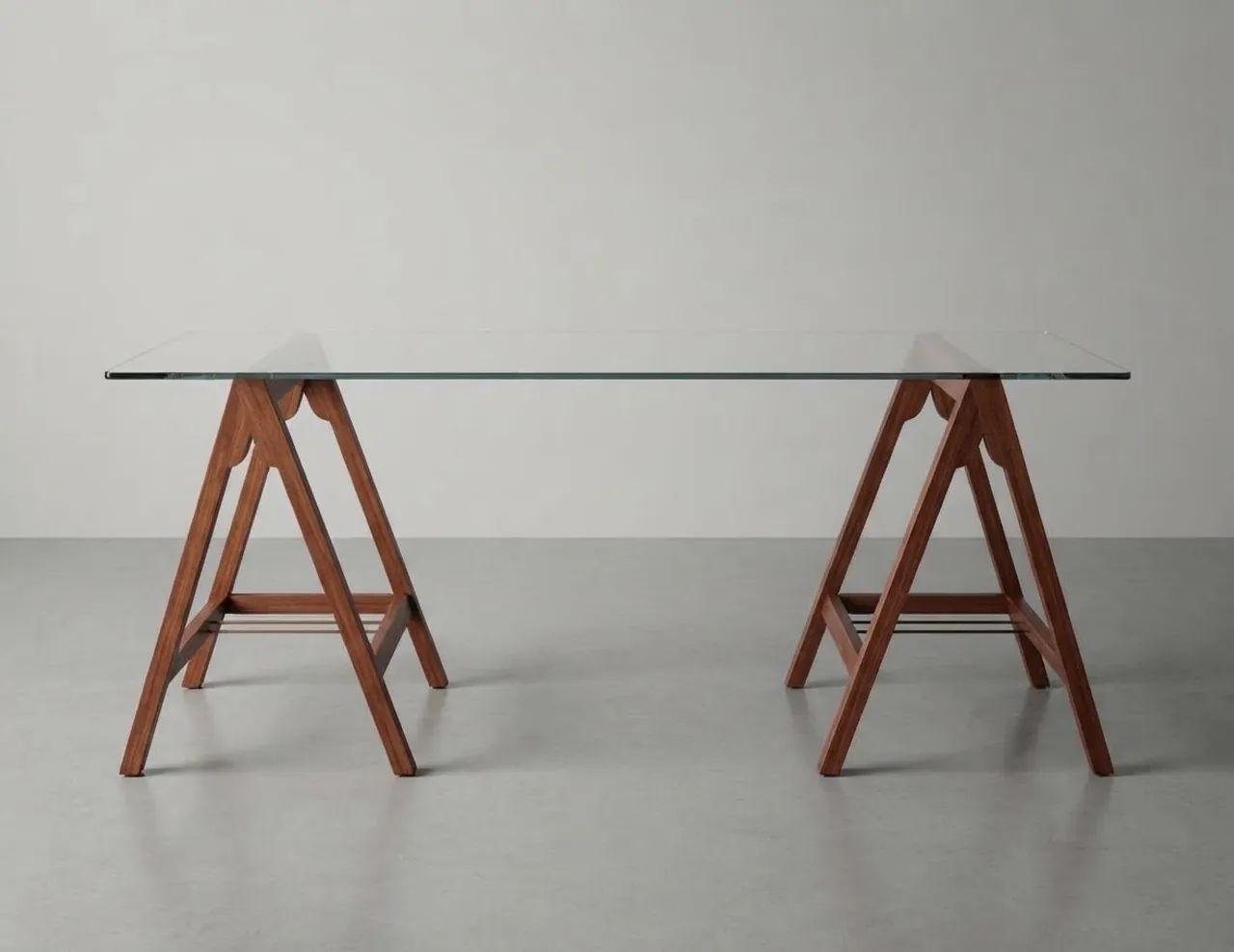 mesa tampo de vidro 