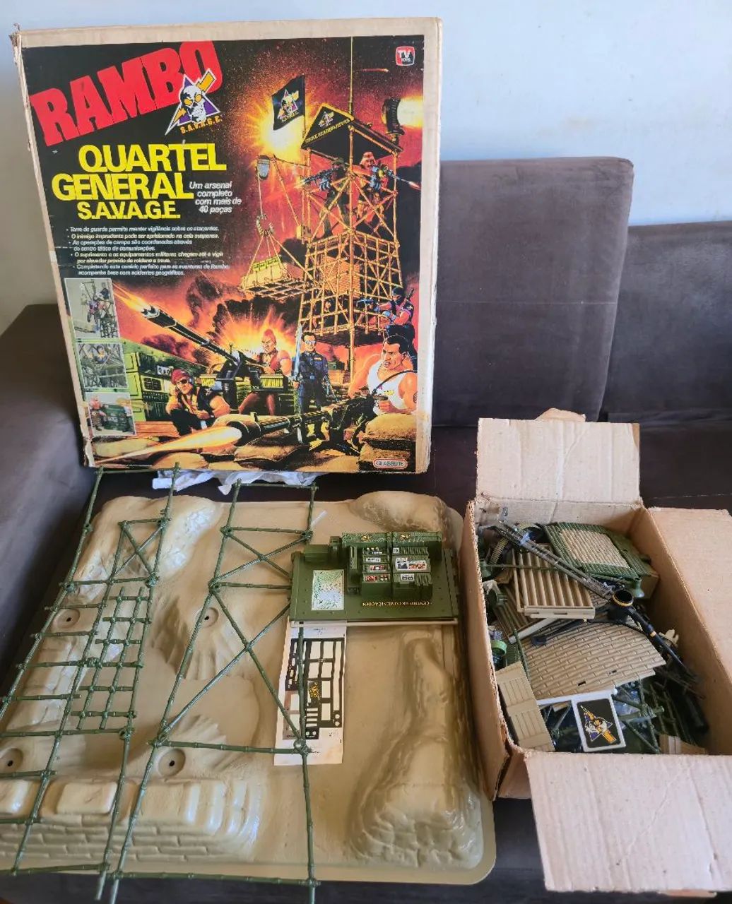 Quartel General Savage (Rambo) Glasslite Completo - Foto 5