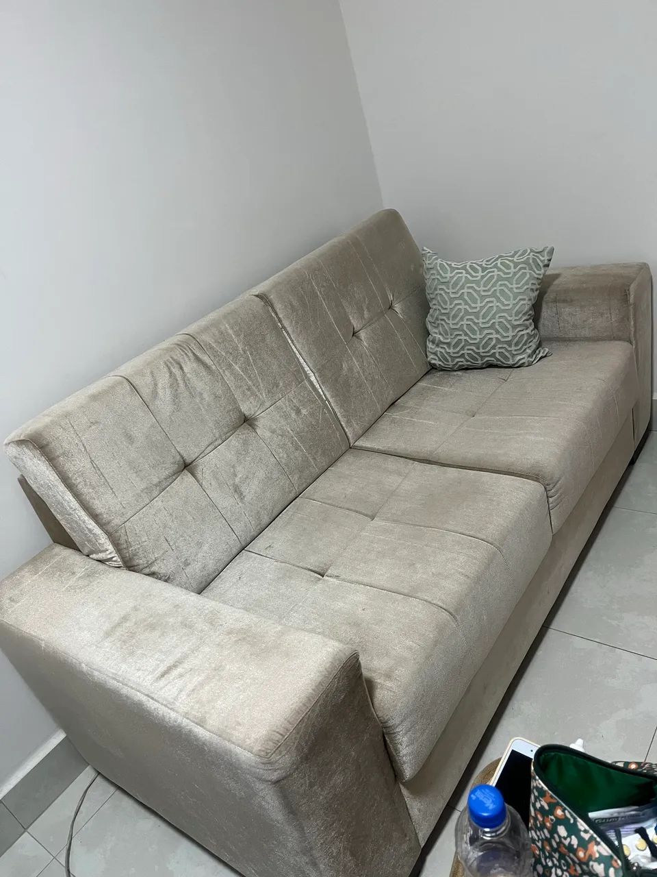 Sofá de veludo 2 lugares  - Foto 4