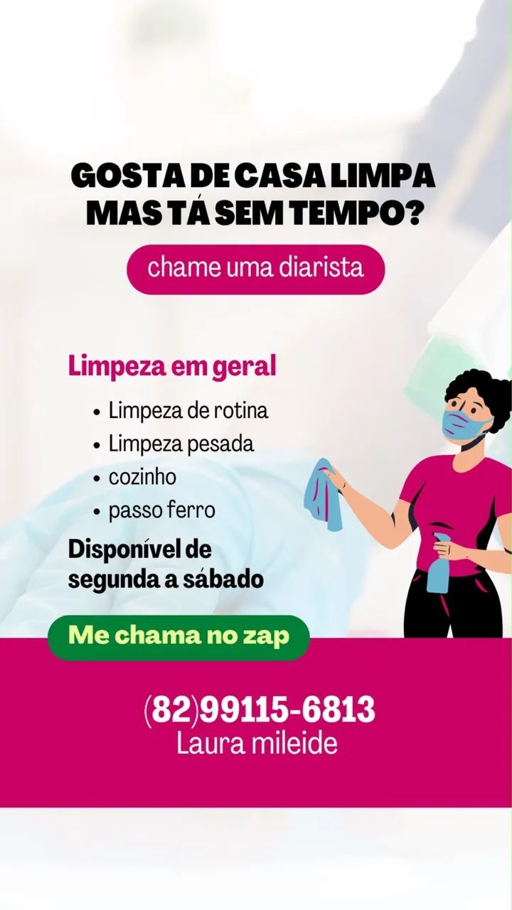 Sou diarista 