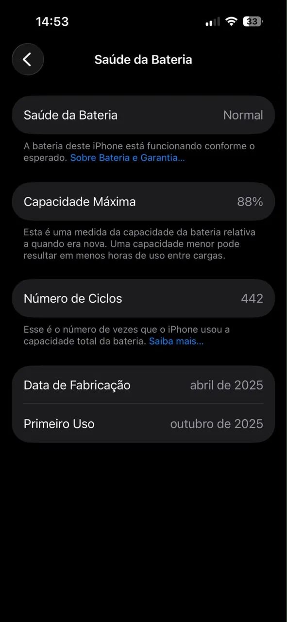 iPhone 15 128gb Preto - 88% ? Sem marcas de uso - Foto 5
