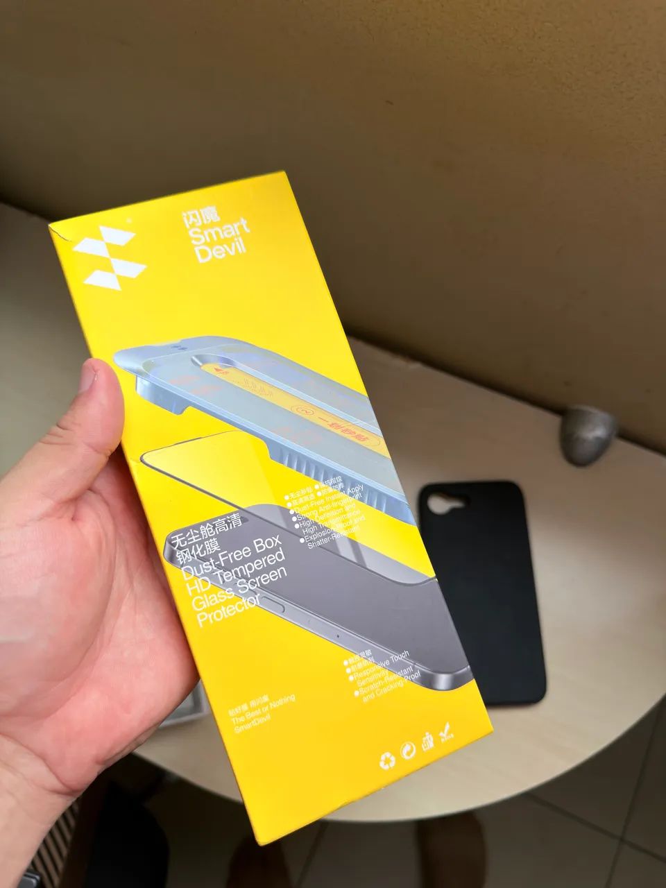 2 CAPAS NILKIN E JOGO PELÍCULA SMARTDEVIL IPHONE 16e - Foto 2