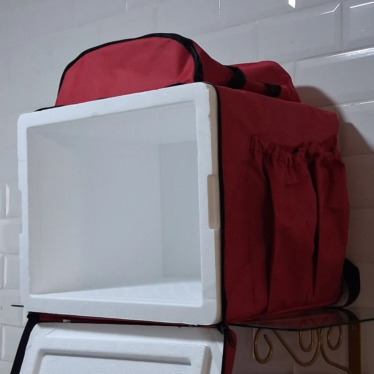 Bag nova de 44 litros / PRETA, VERMELHO, AZUL E ROXA