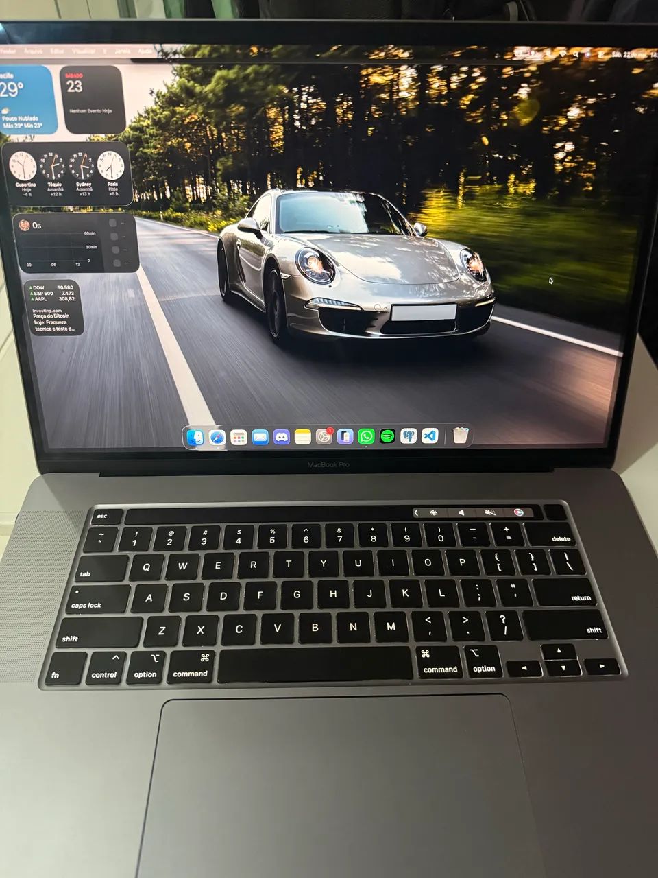 MacBook Pro 2019 16 Pol 16GB RAM 512GB 