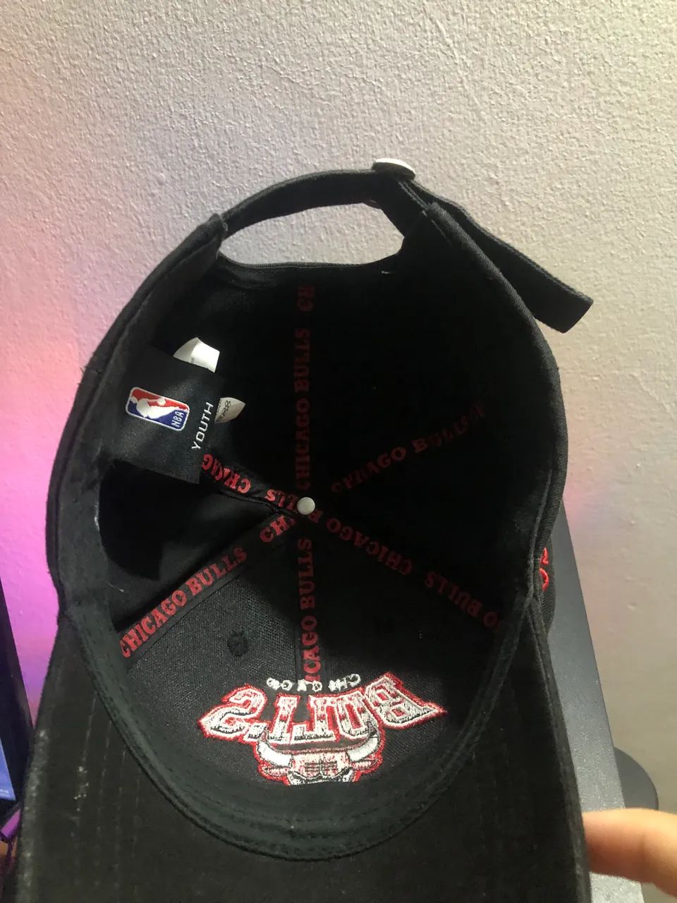 Boné Chicago Bulls NBA Preto Original - Foto 3
