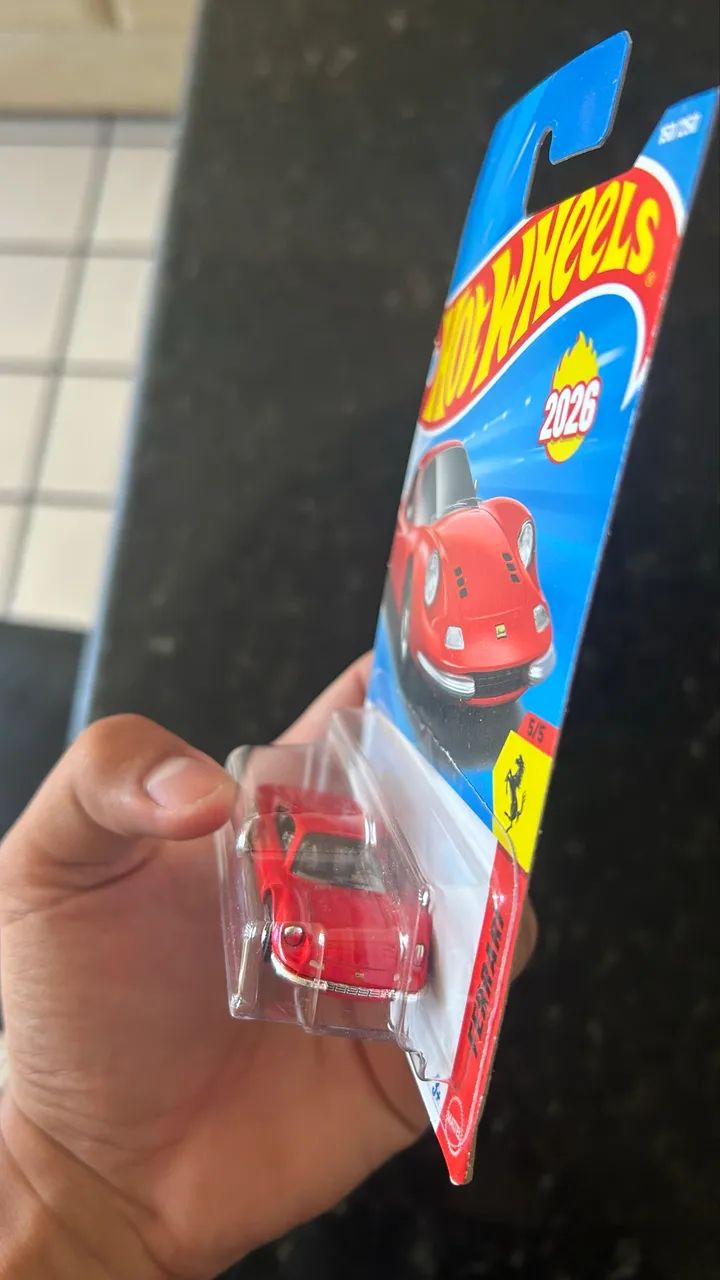 HotWheels Ferrari Dino Vermelha - Foto 3