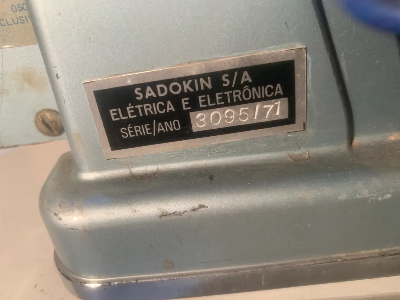 verificadora de cheques vintage da marca Hedman Company. - Foto 3