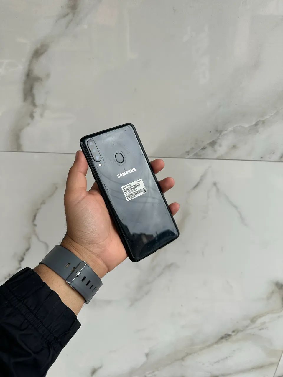 ? Samsung Galaxy A20s Preto à venda!