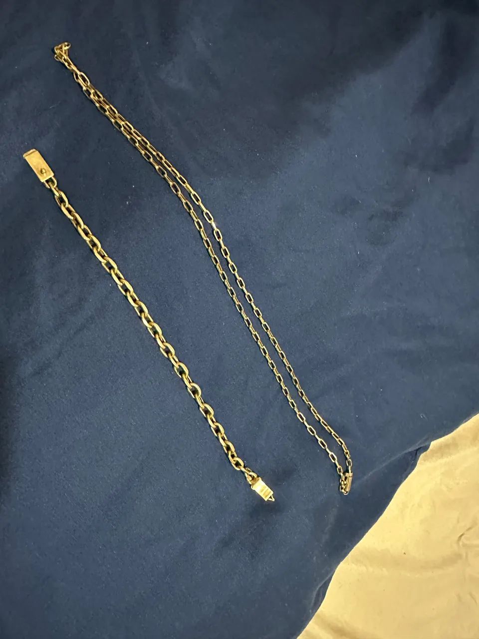 Vendo cordão e pulseira de ouro  - Foto 3