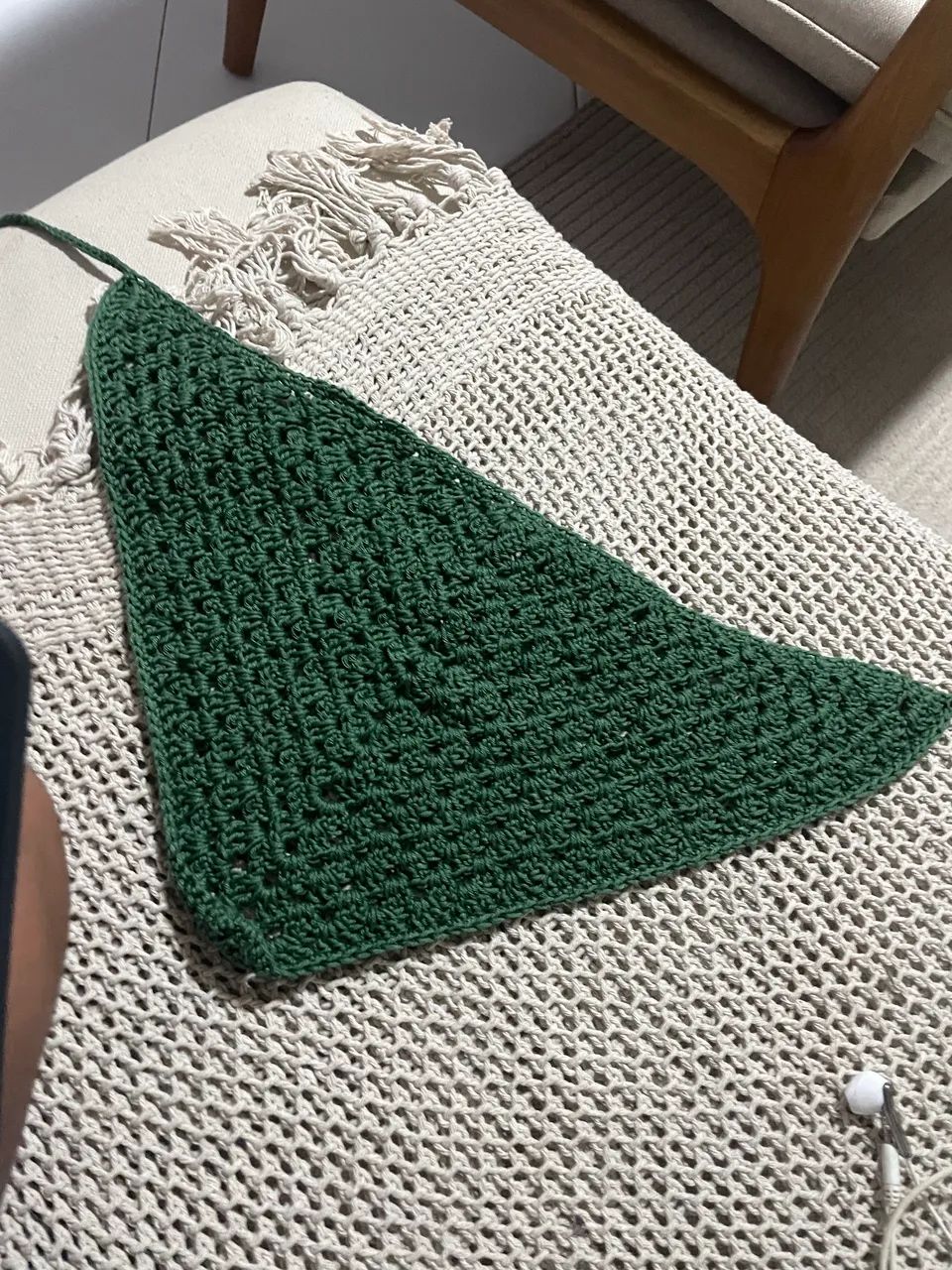 Bandana de crochê - Foto 2