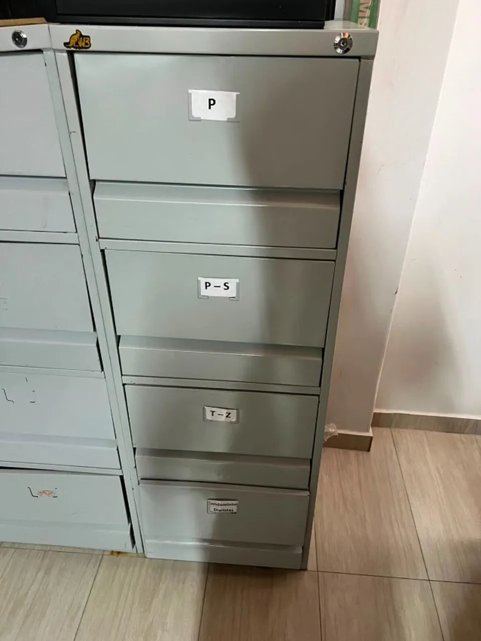 GAVETEIRO ESCRITÓRIO AÇO - Foto 3