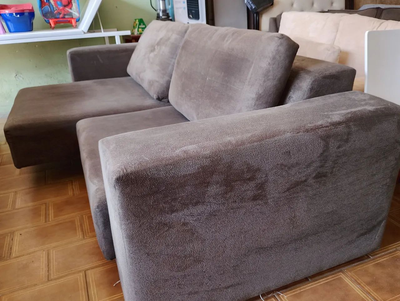 Sofá retrátil higienizado  - Foto 3