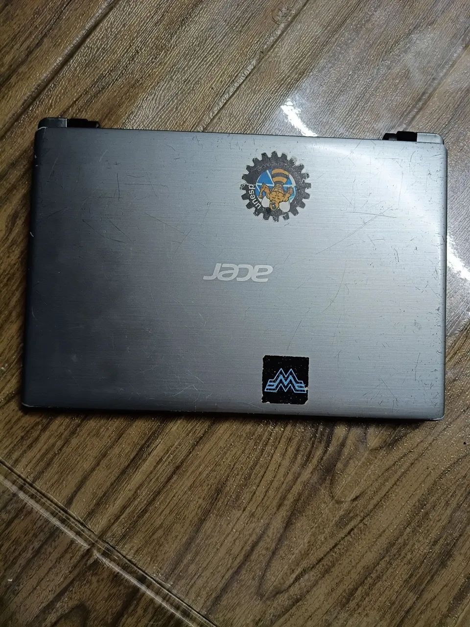 Notebook para tirar peça 