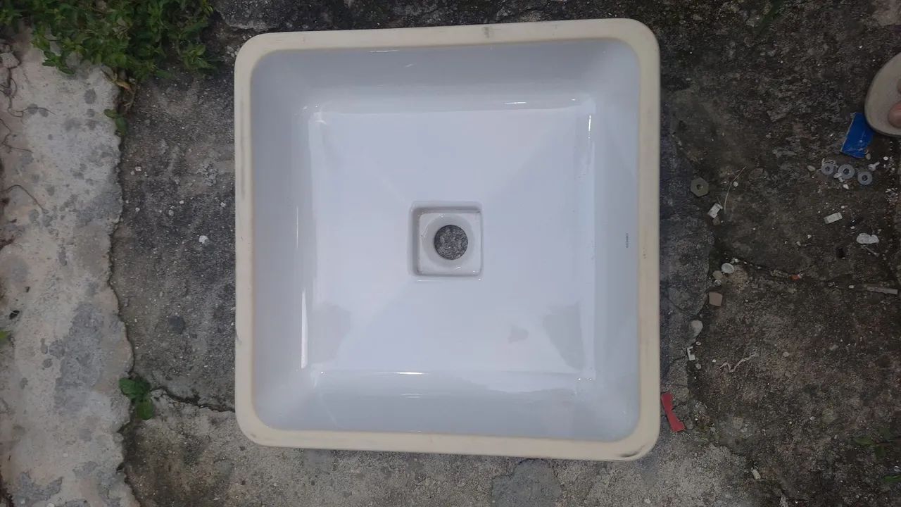  Cuba de Embutir Quadrada Deca L.31040 - 40x40 cm - Foto 4
