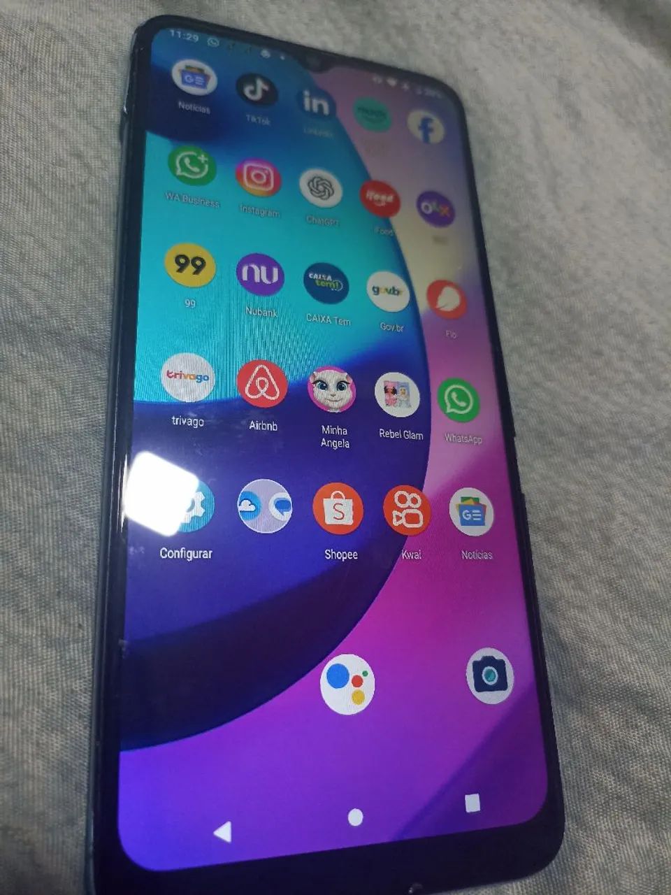 Celular Motorola moto e20 