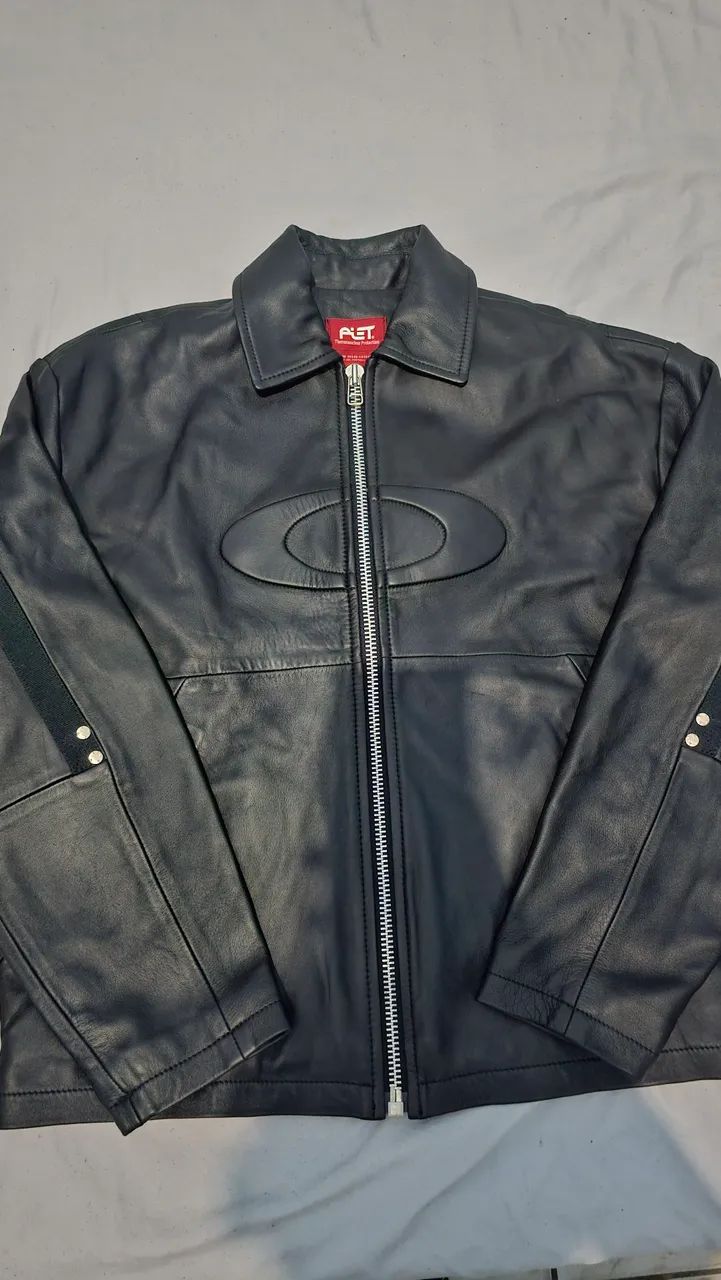 JAQUETA LEATHER OAKLEY x PIET