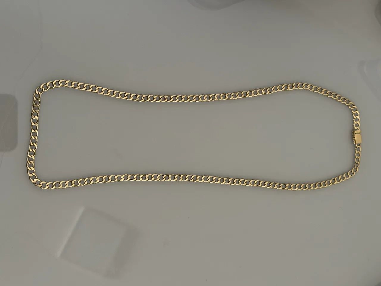 Corrente ouro 18k modelo grumet / 16,42g