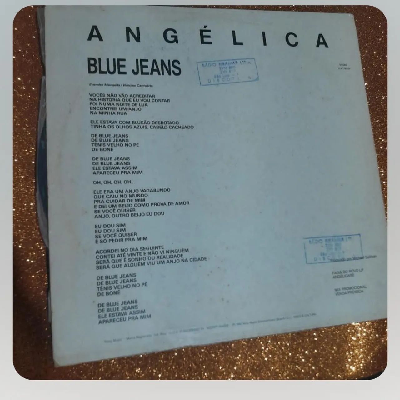 Disco Vinil Blue Jeans Angélica  - Foto 2
