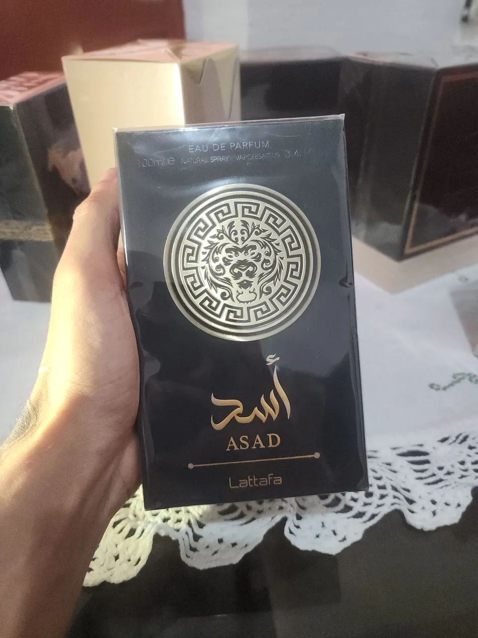 ? Perfume Asad Lattafa 100ml Original ? Novo e Lacrado na Caixa!