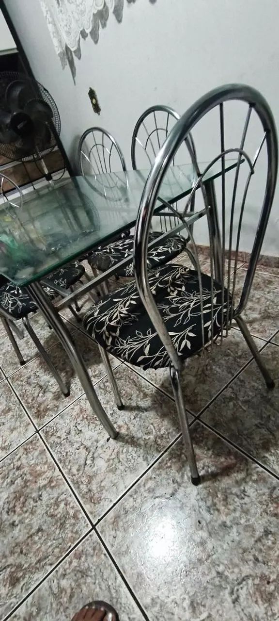 Jogo de mesa com cadeiras jantar  - Foto 4