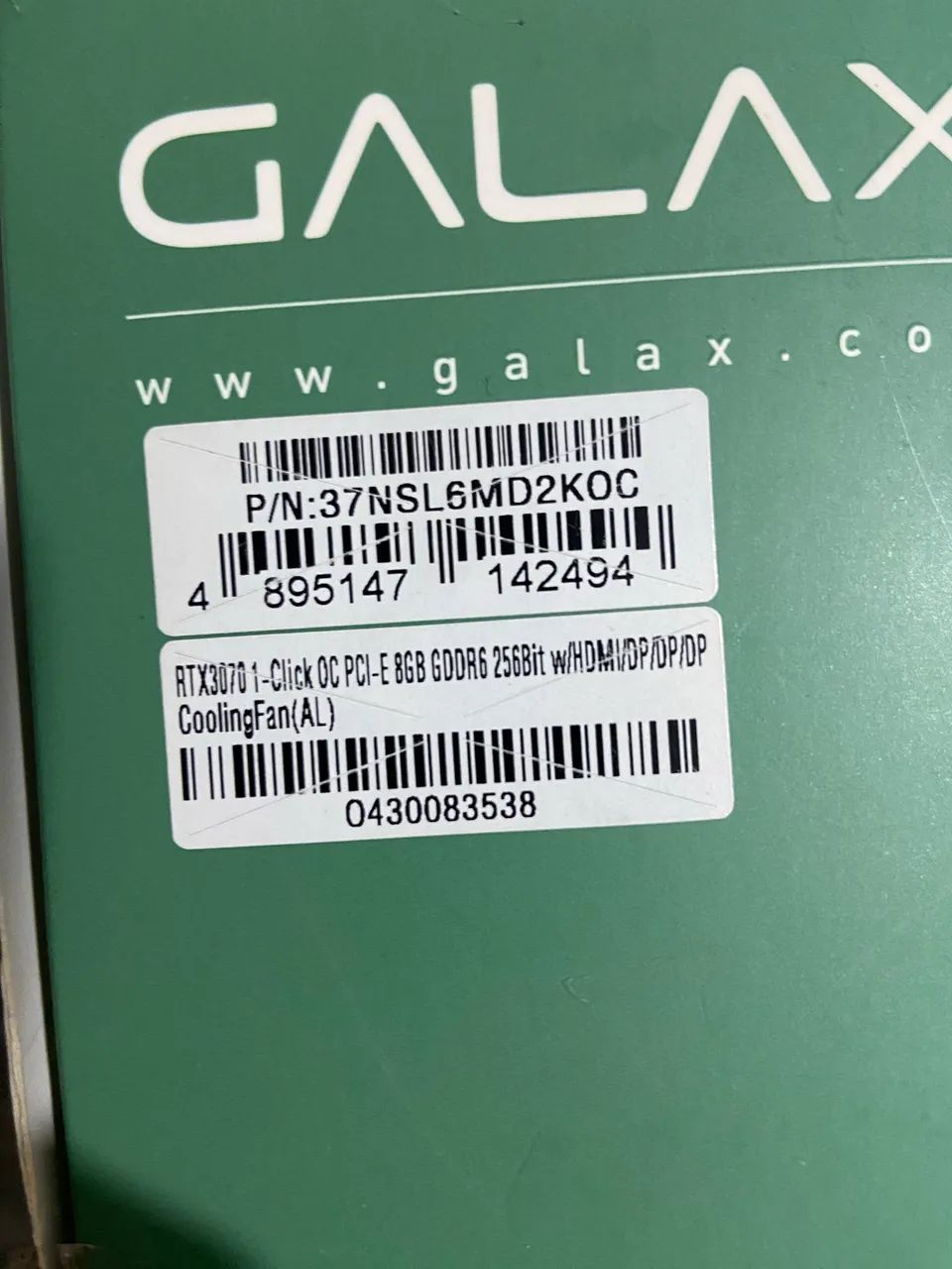 RTX 3070 Galax - OPORTUNIDADE! - Foto 3